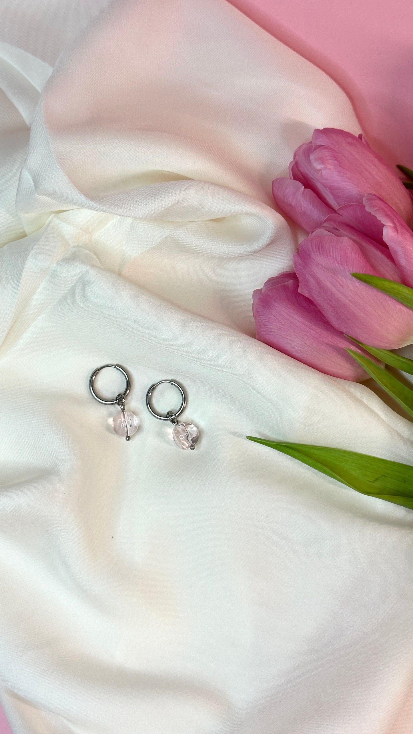 SWEETHEART mini hoops