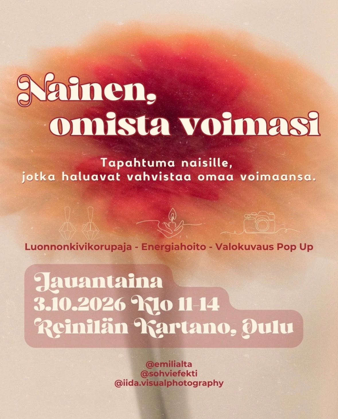 Nainen, omista voimasi - tapahtuma