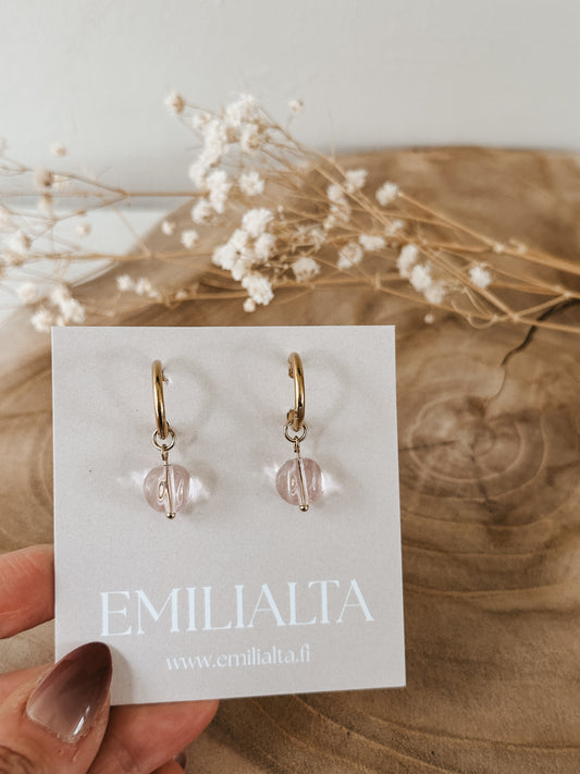 SWEETHEART mini hoops