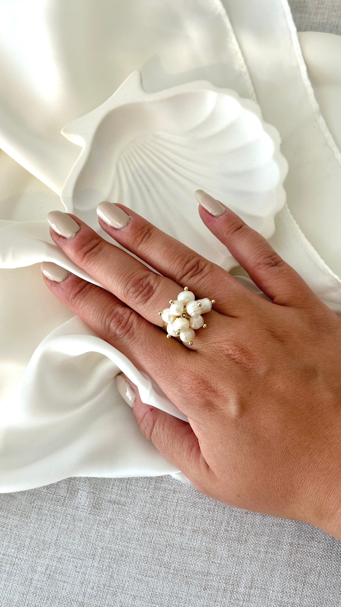 HELENA-sormus valkoinen