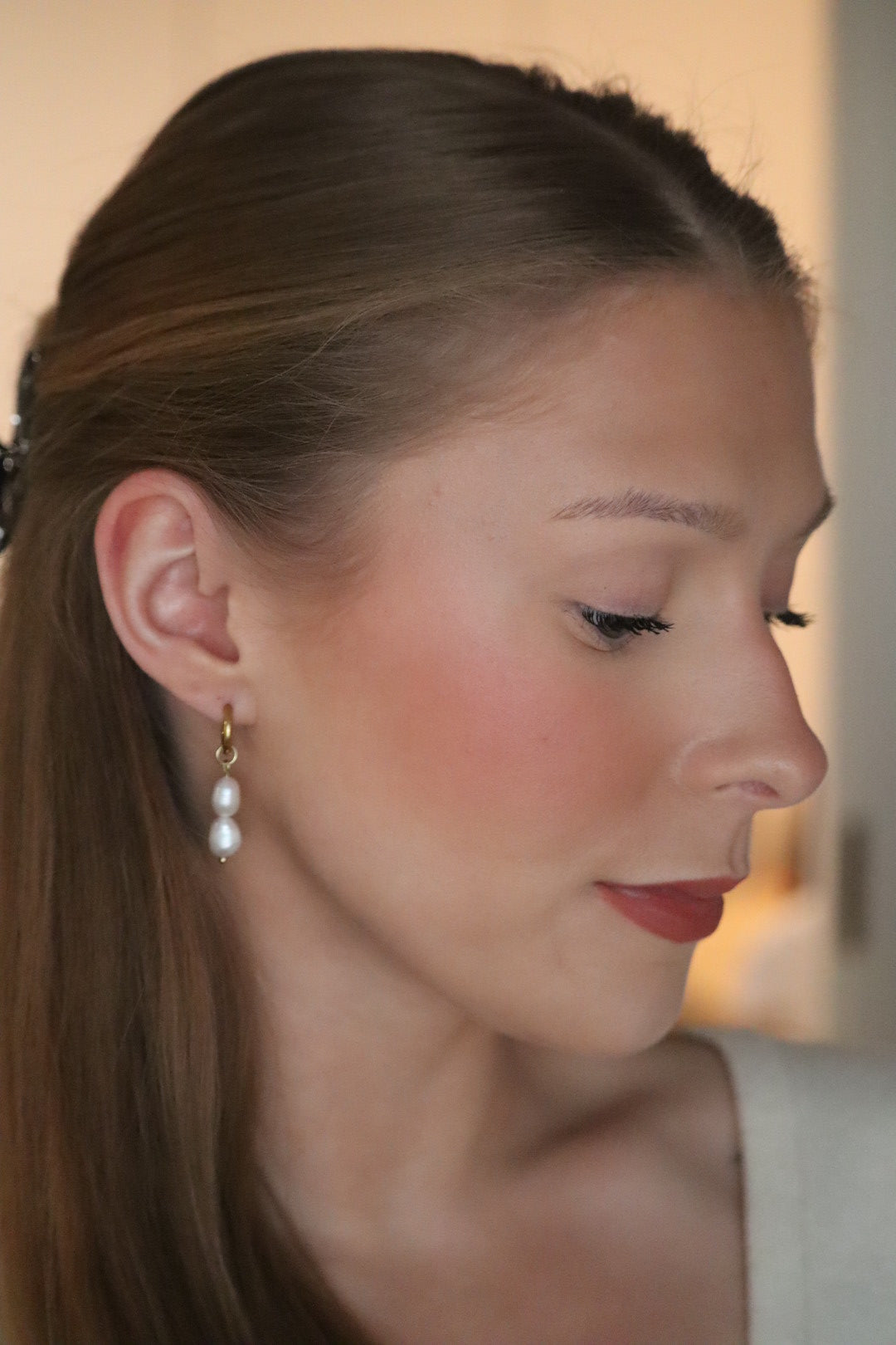 Helmi Line-korvakorut, kulta