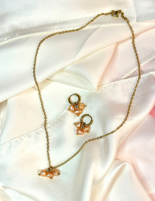 HELENA mini - setti, persikka