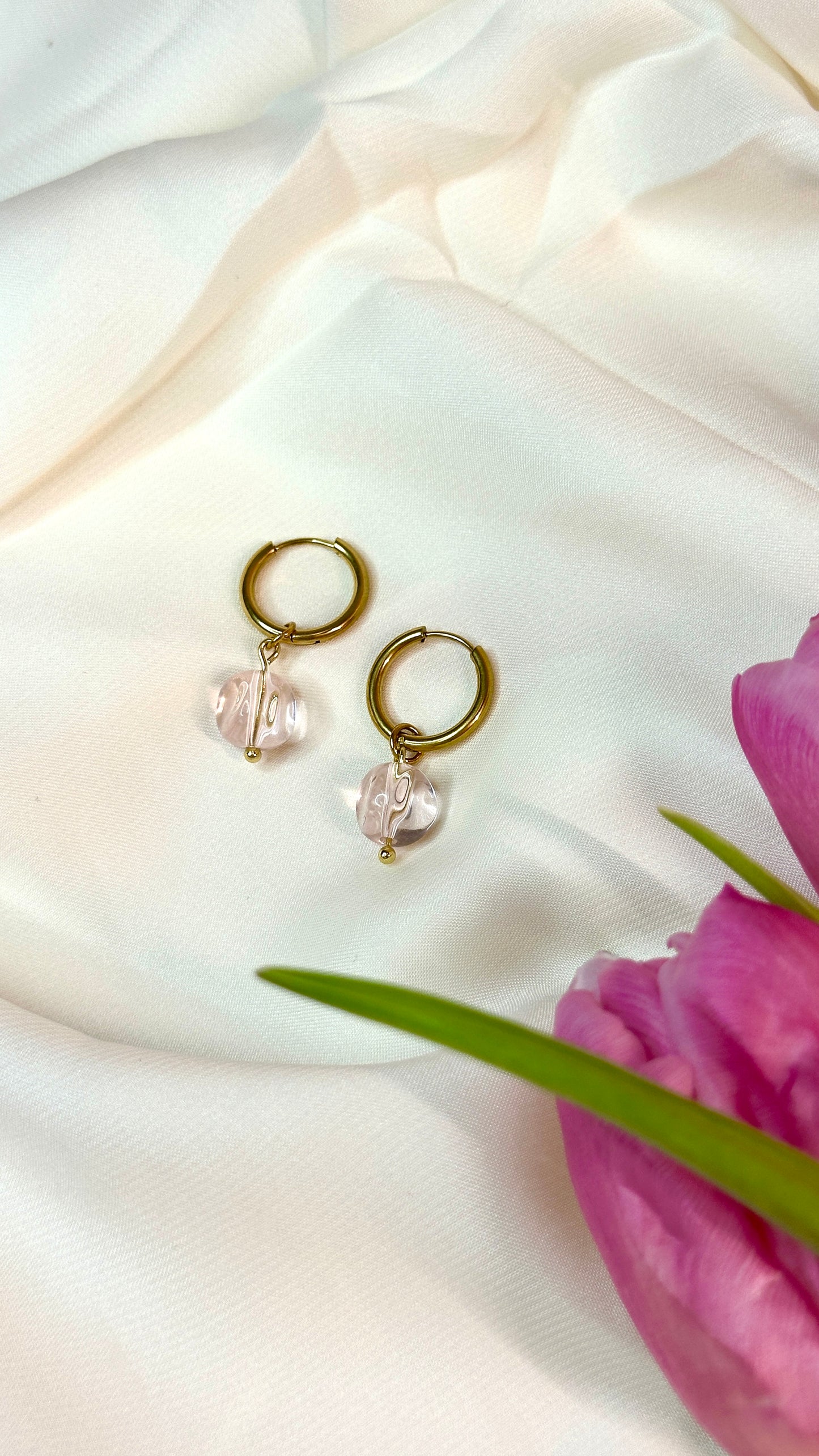 SWEETHEART mini hoops