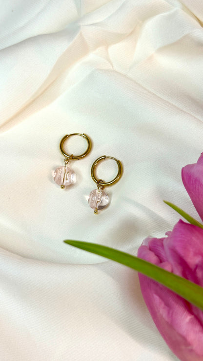 SWEETHEART mini hoops